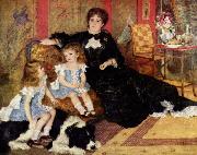 Auguste renoir, Mme. Charpentier and her children